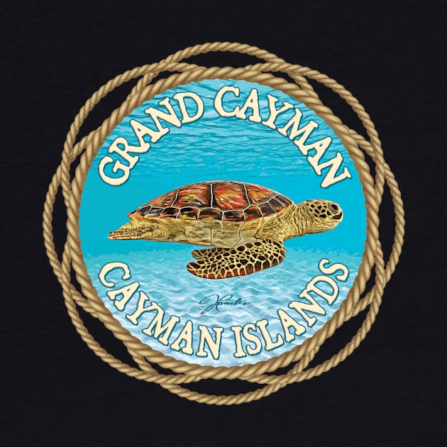 Grand Cayman, Cayman Islands, Gliding Sea Turtle by jcombs